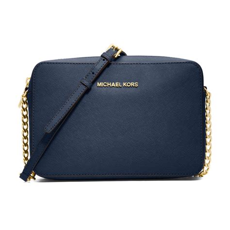 michael kors tasje navy blauw|michael kors crossbody bag.